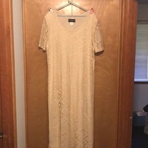 Giorgio Sant Angelio champange dress